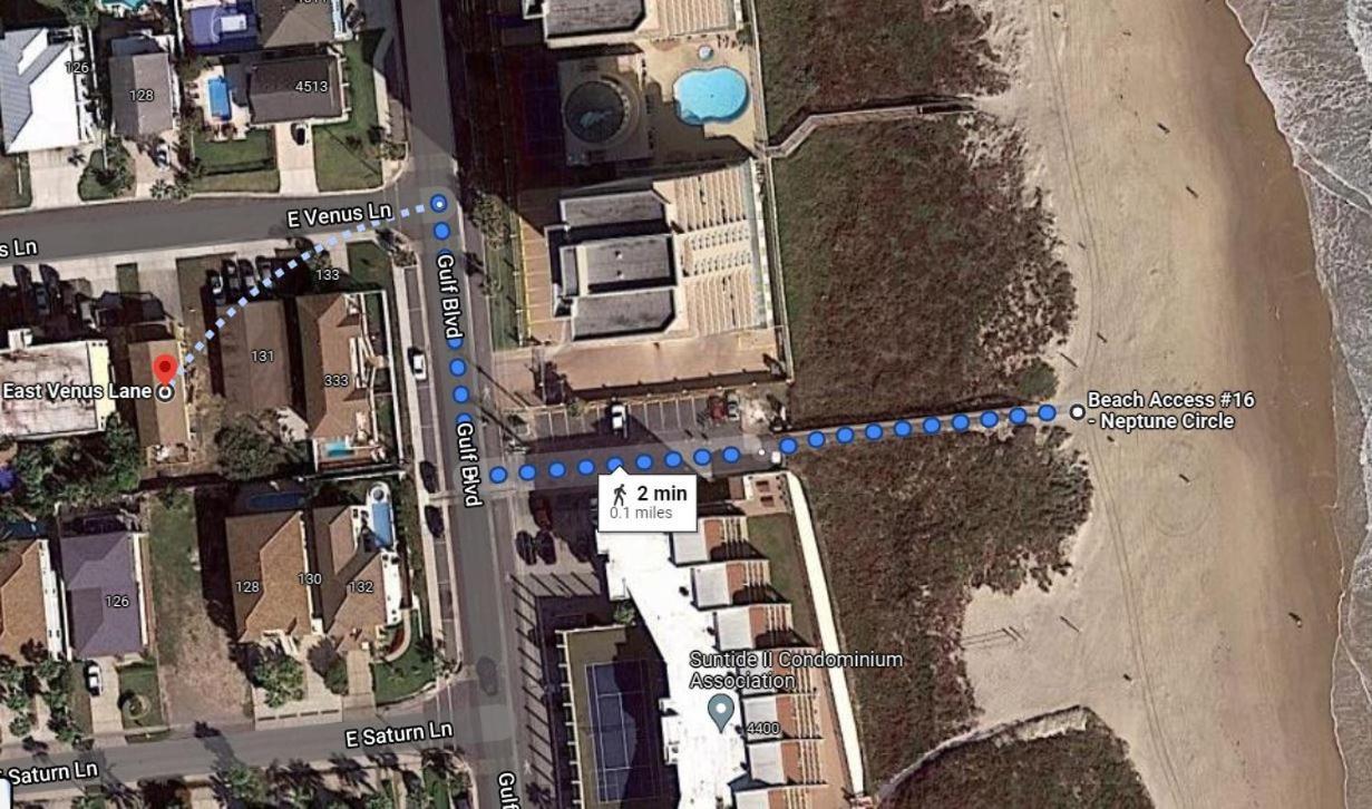 House Of Neptune Steps From The Sea And Private Pool South Padre Island Zewnętrze zdjęcie